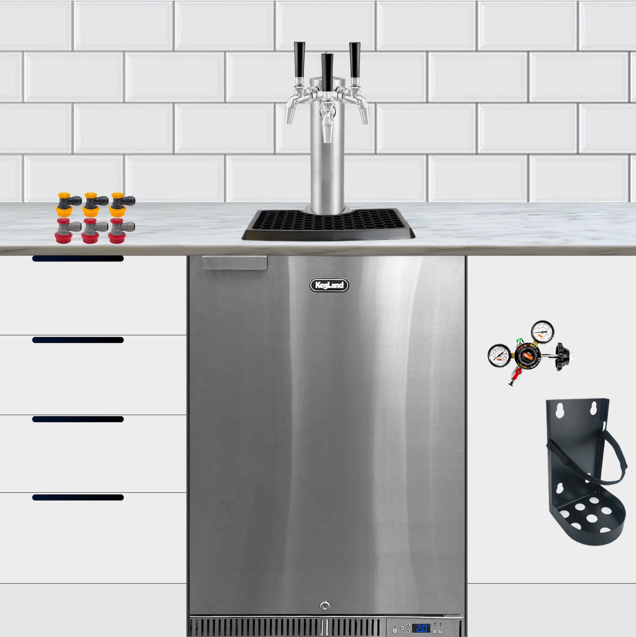KegLand Under Cover Kegerator Builder