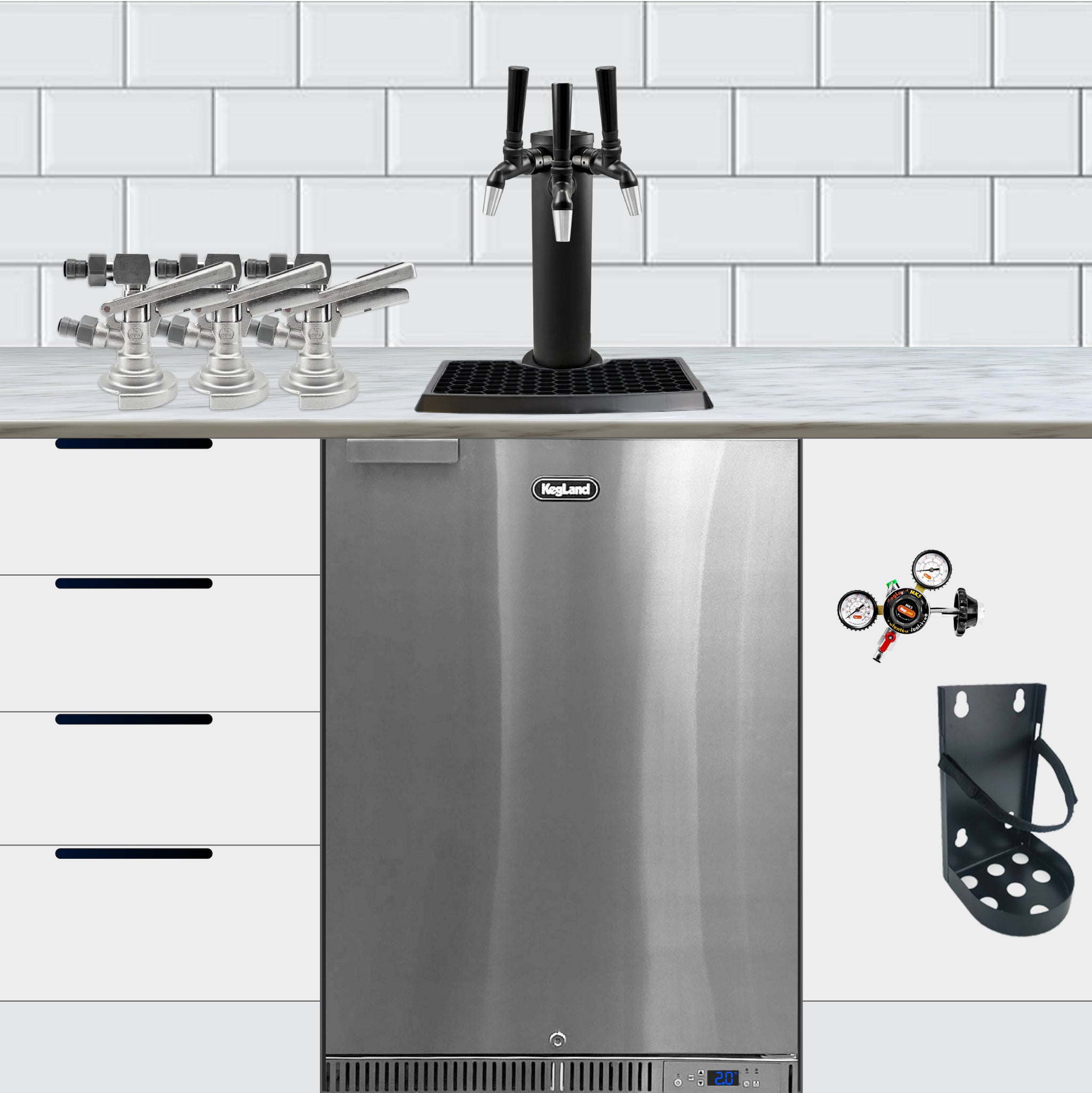 KegLand Under Cover Kegerator Builder