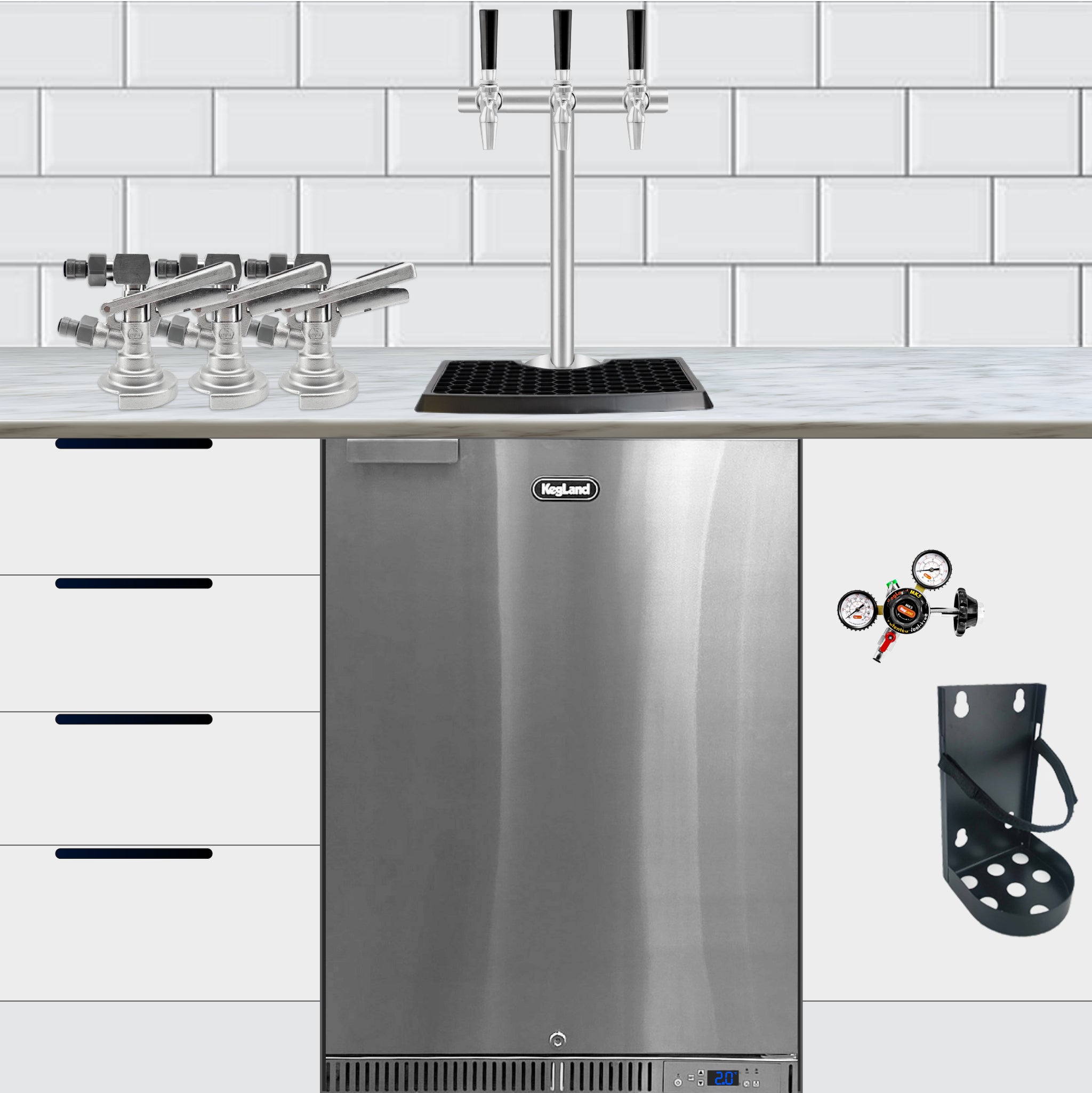 KegLand Under Cover Kegerator Builder