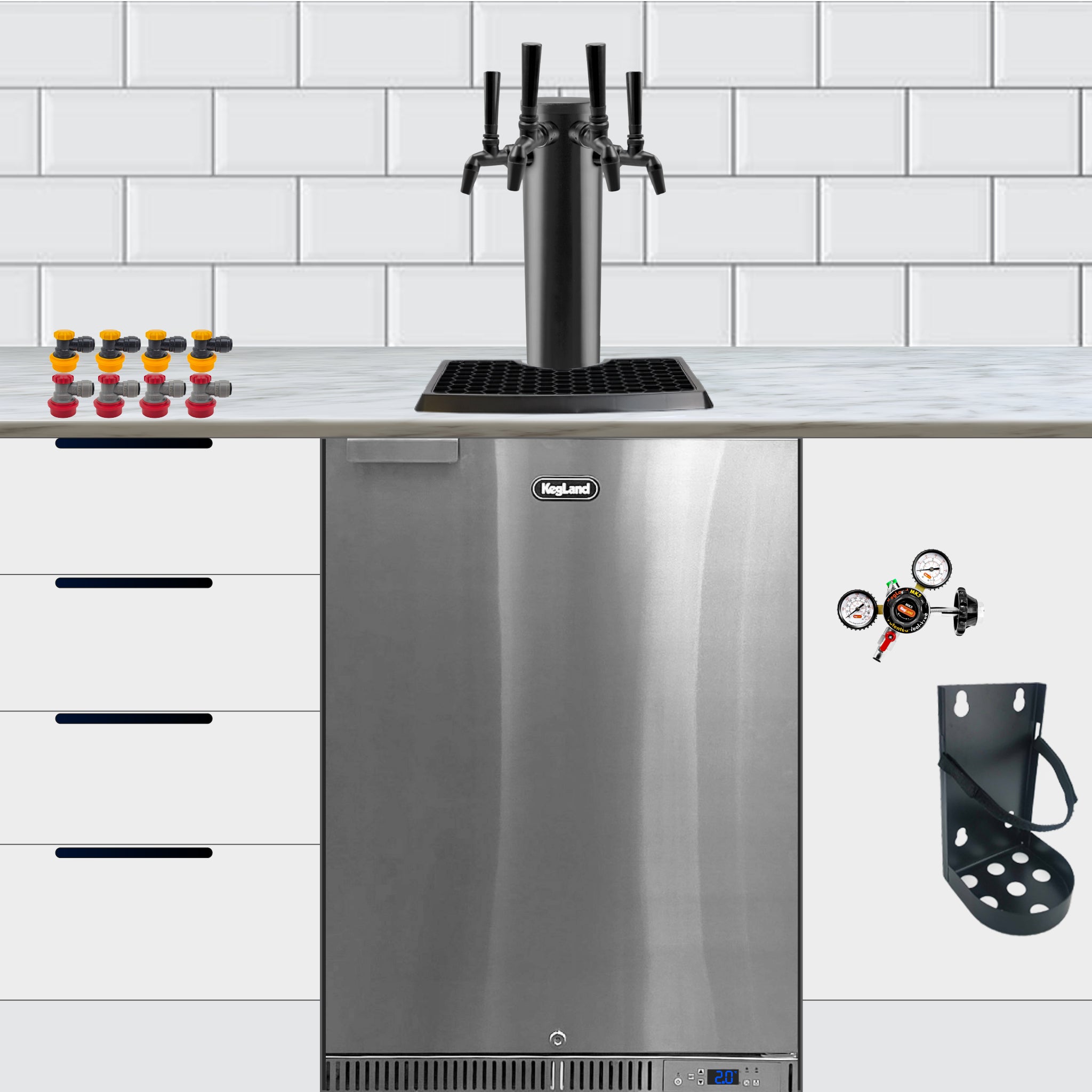 KegLand Under Cover Kegerator Builder