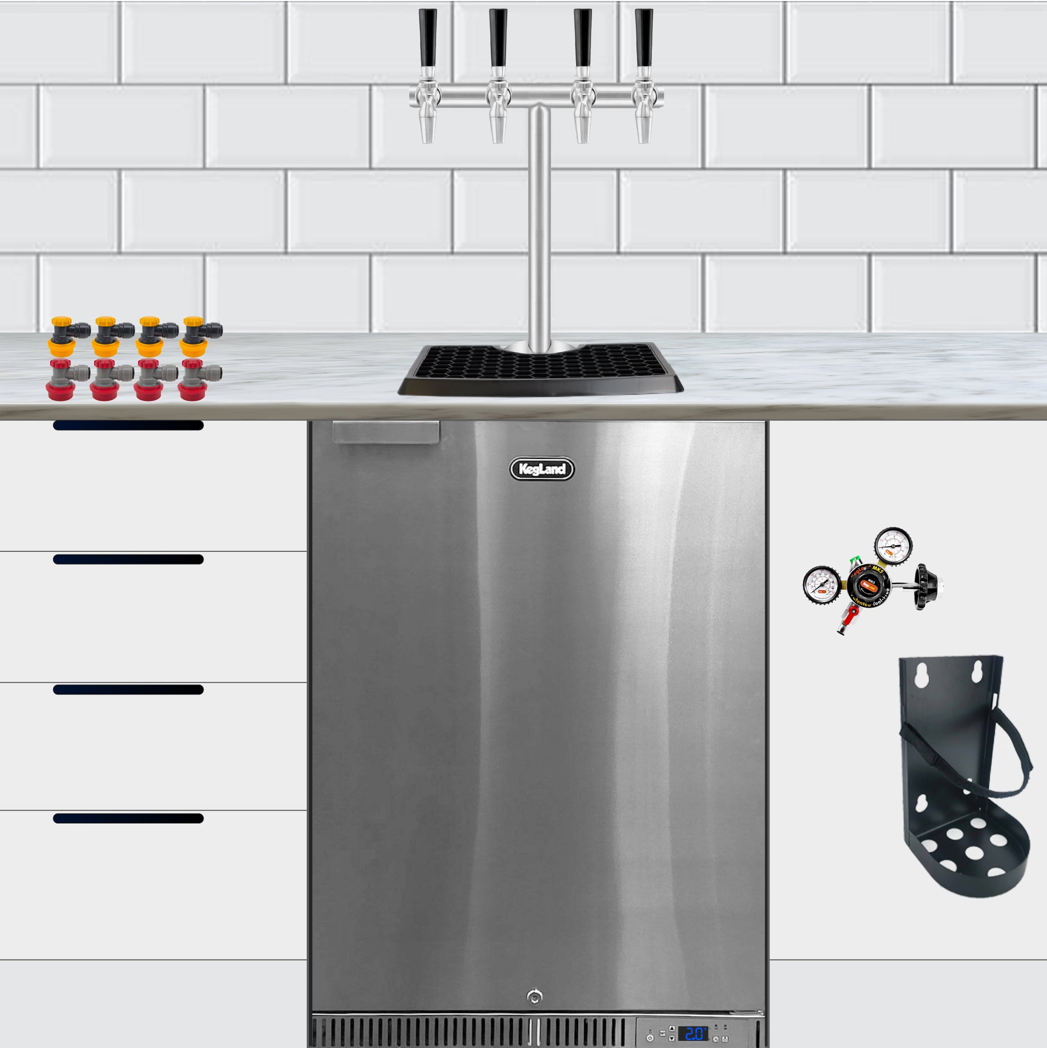 KegLand Under Cover Kegerator Builder