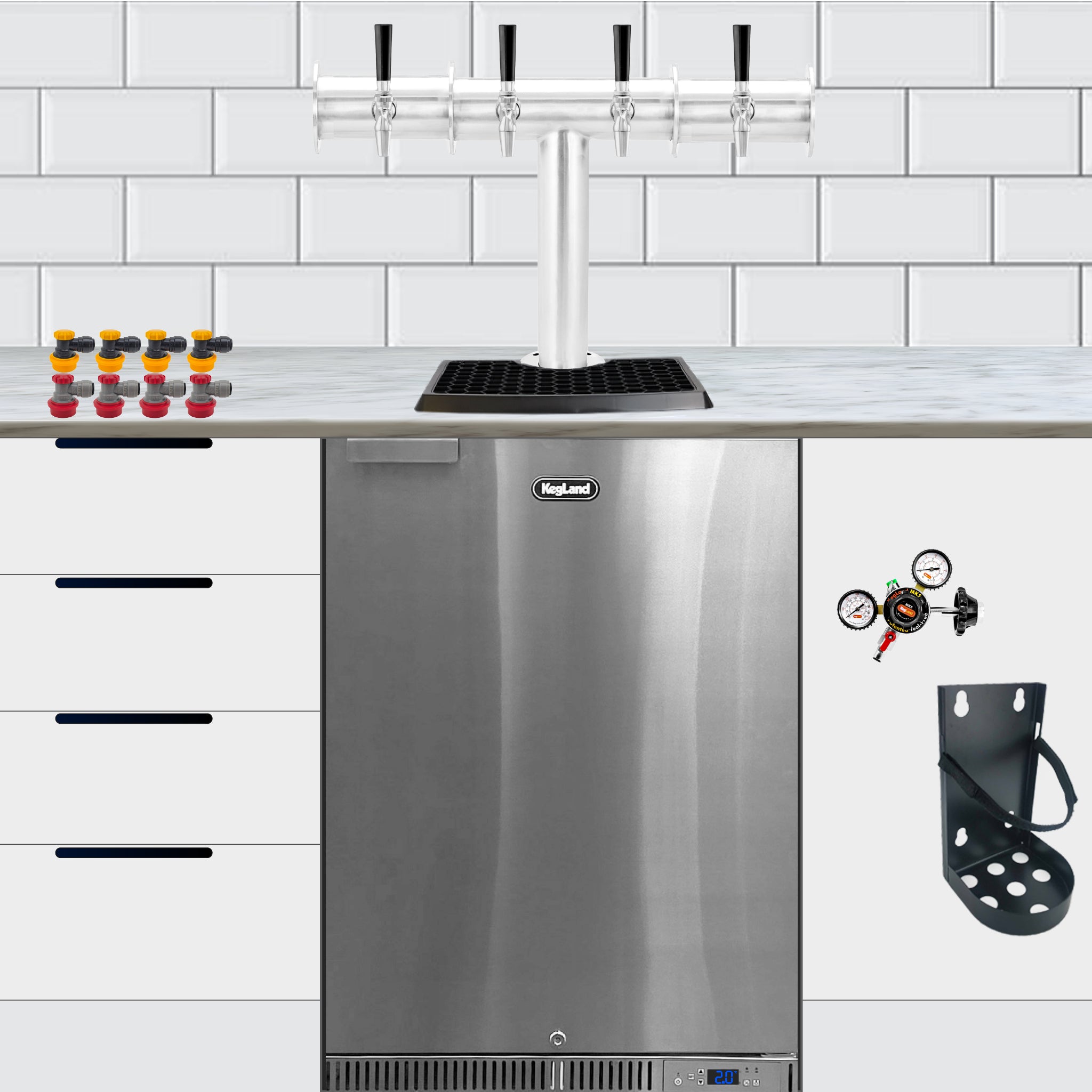 KegLand Under Cover Kegerator Builder