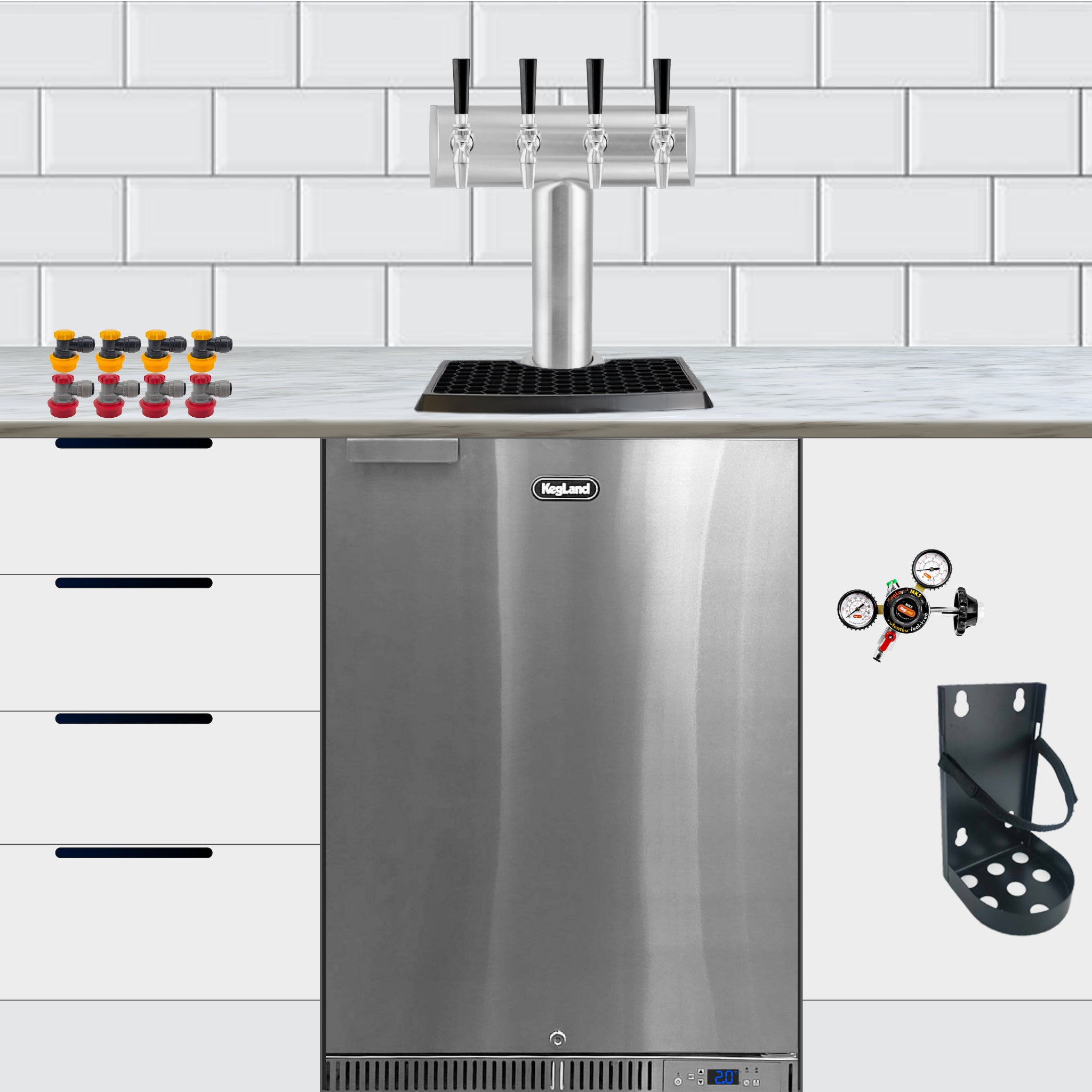 KegLand Under Cover Kegerator Builder