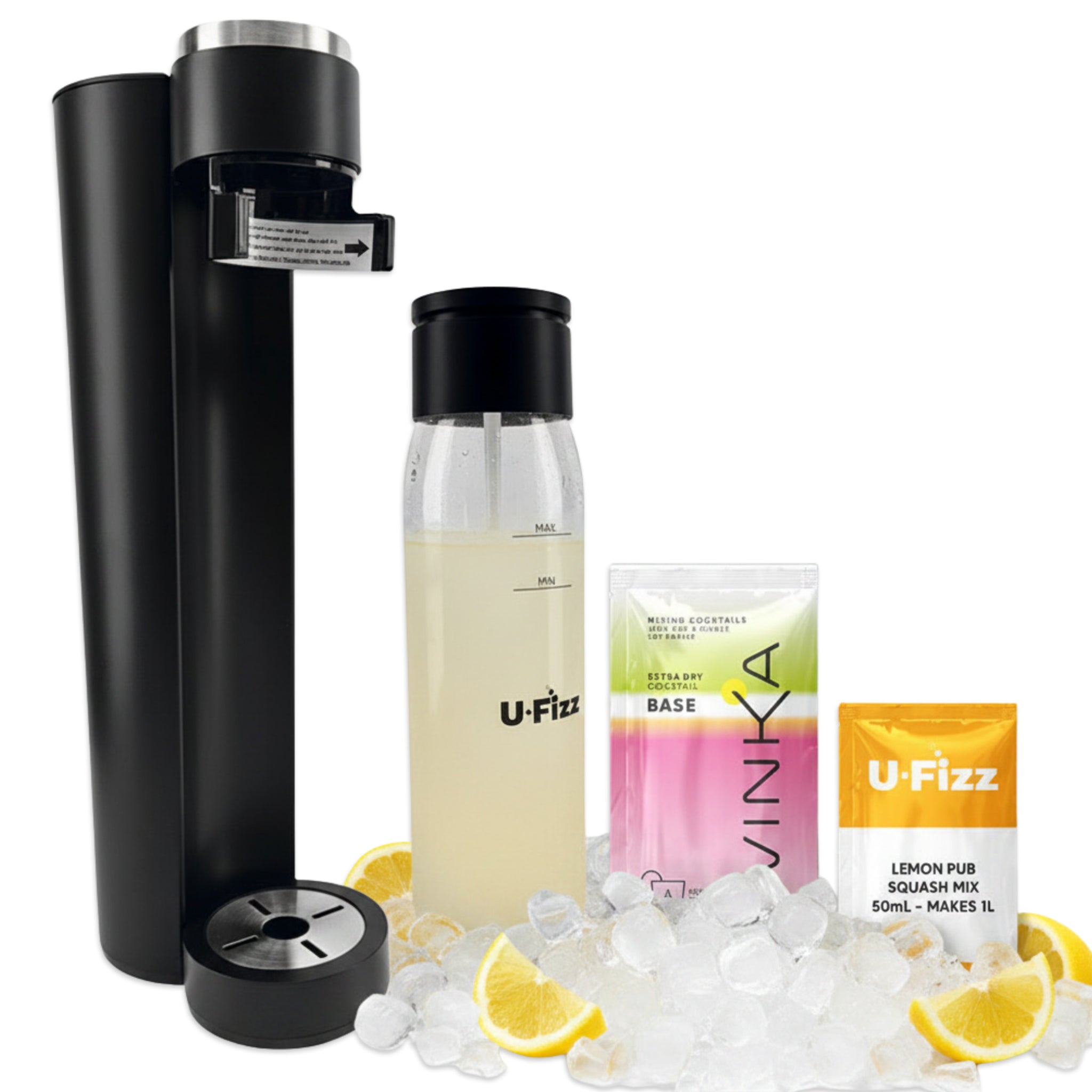 VINKA U-Fizz Natural Lemon Pub Squash | 5.5% | makes 1L