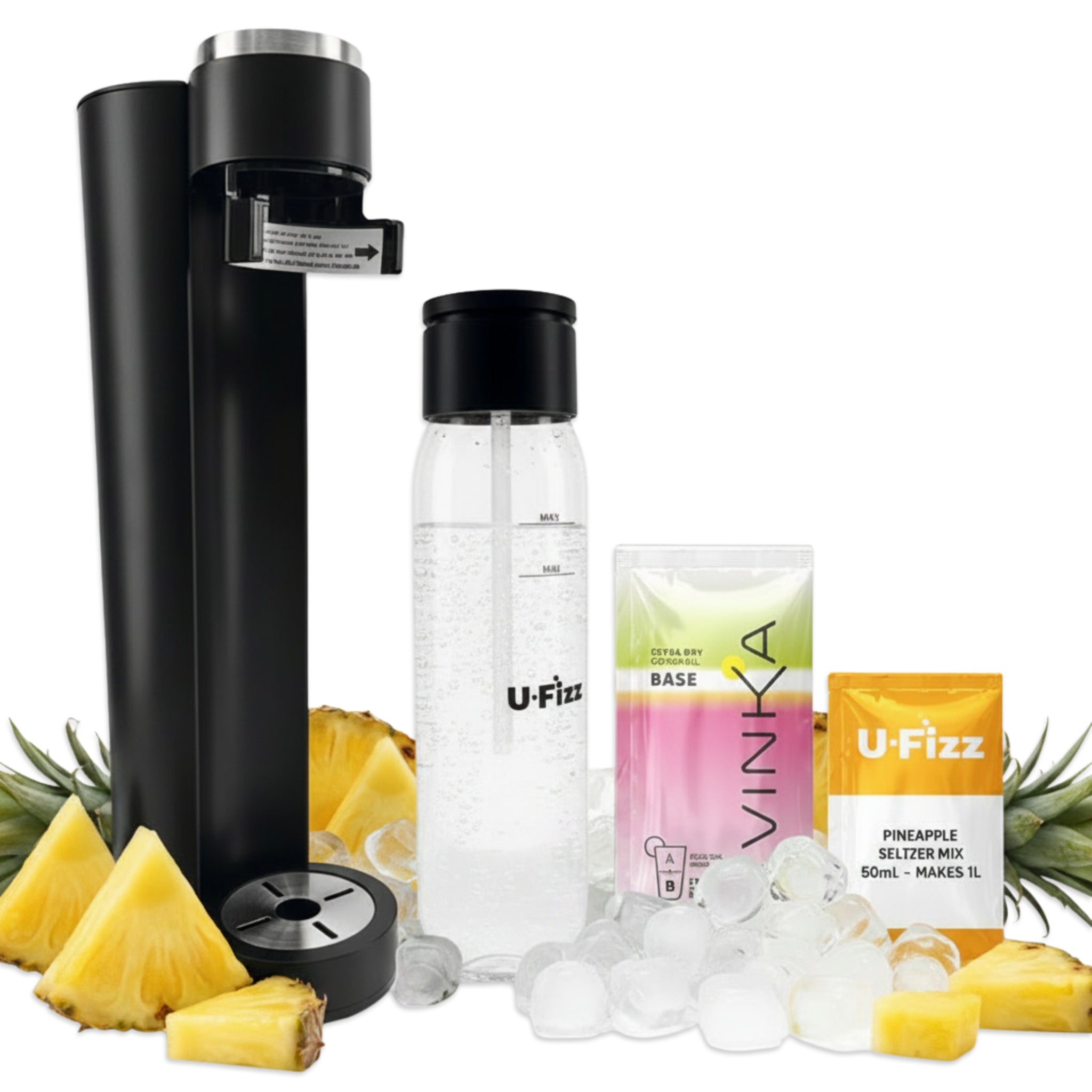 VINKA U-Fizz Natural Pineapple Seltzer | 5.7% | makes 1L