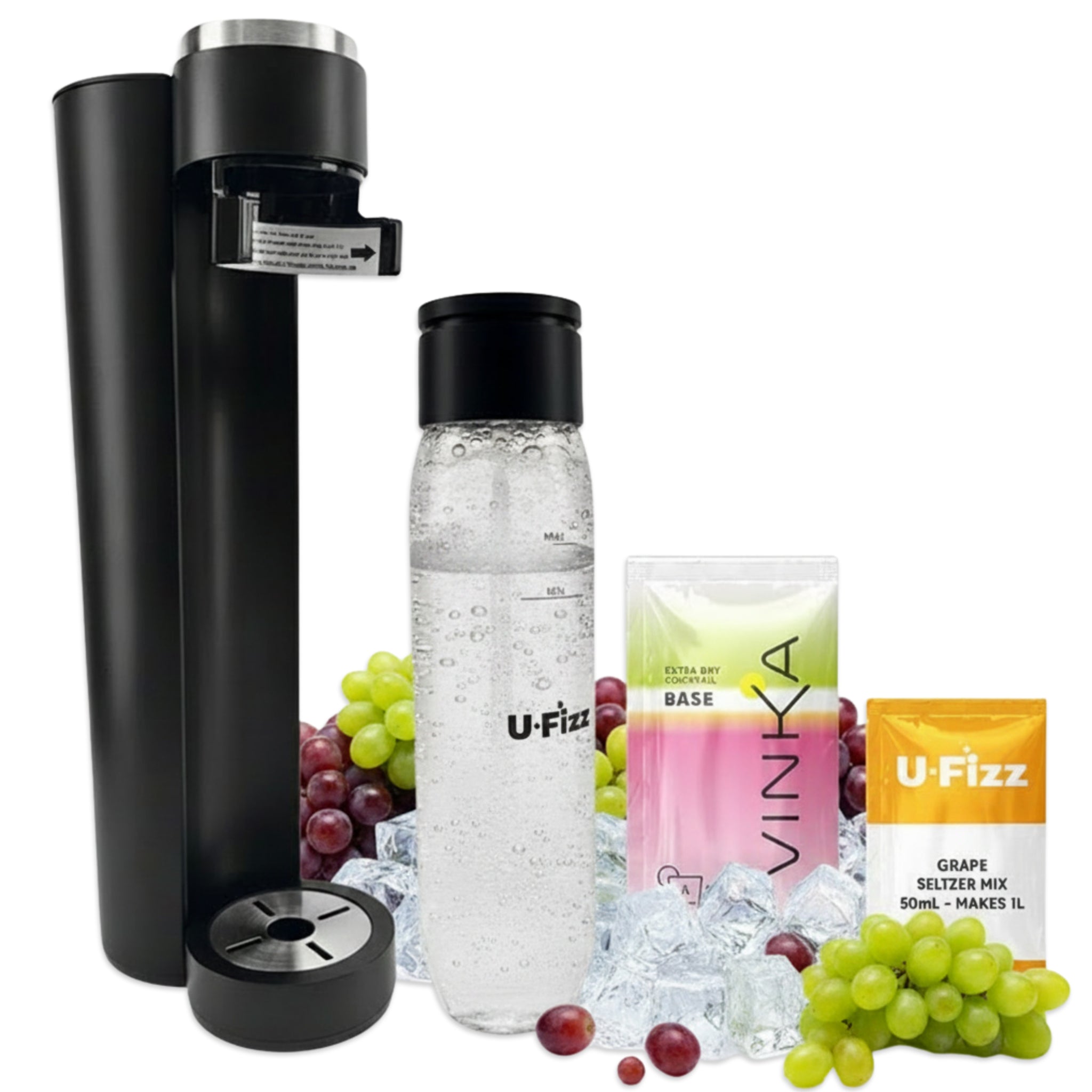 VINKA U-Fizz Natural Grape Seltzer | 5.5% | makes 1L