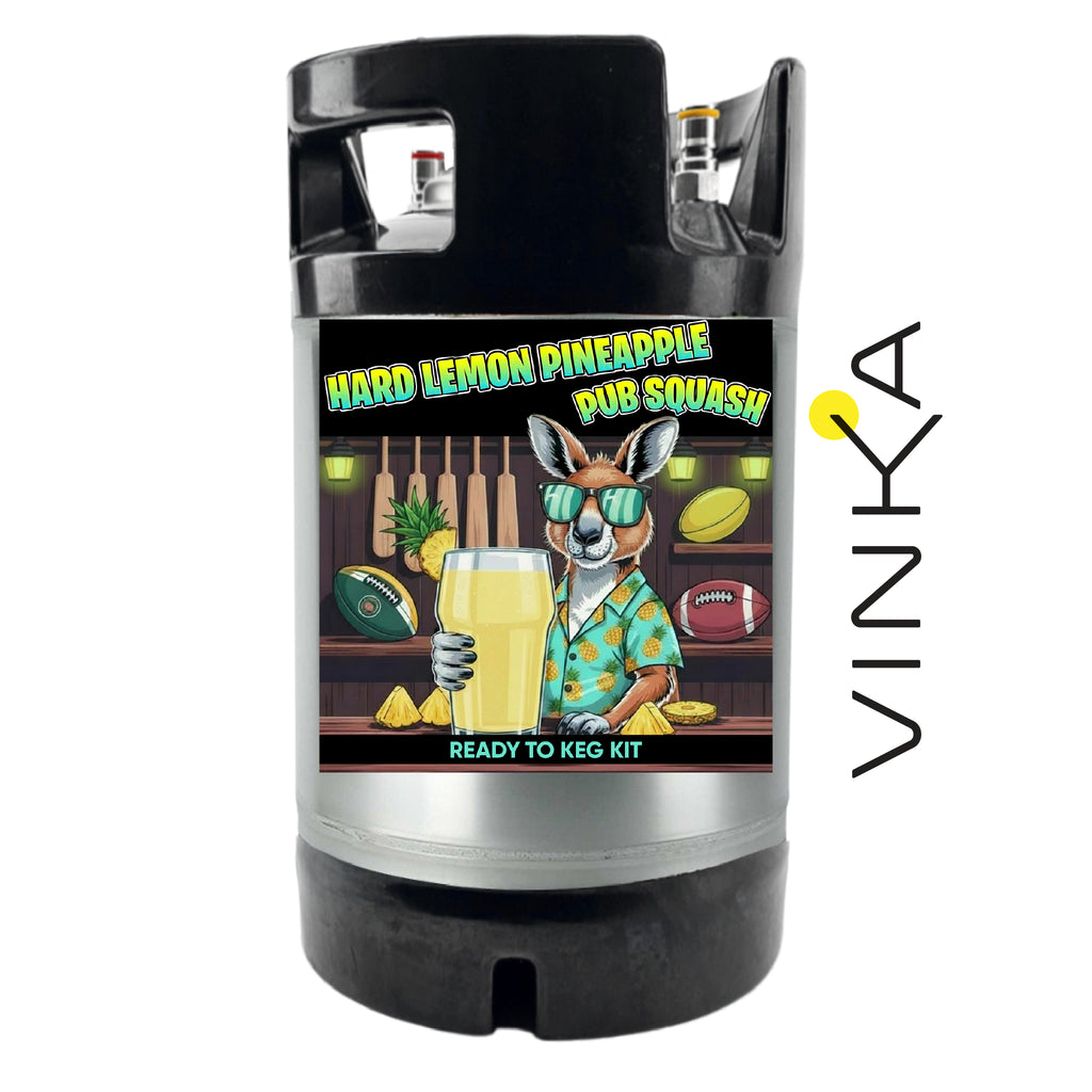 Hard Lemon Pineapple Pub Squash - Ready to Keg Kit