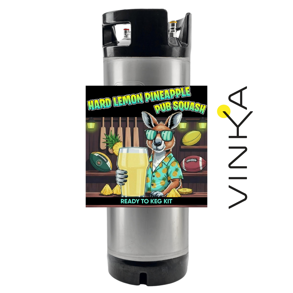 Hard Lemon Pineapple Pub Squash - Ready to Keg Kit