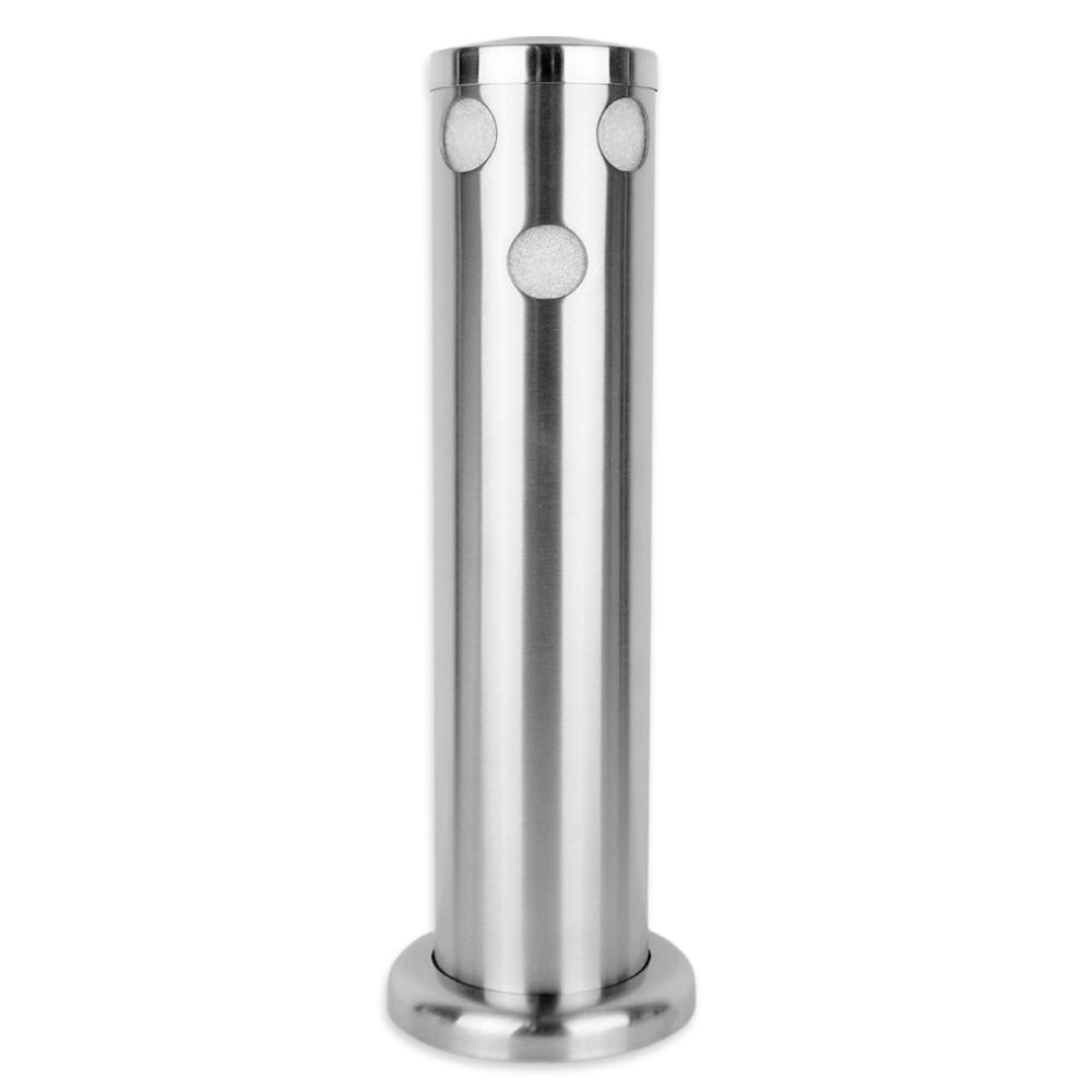 The brushed stainless finish looks great and also suits the brushed finished on many kegrators including the Series X.1 and Under Cover Kegerators that we sell.