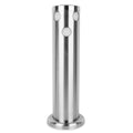 The brushed stainless finish looks great and also suits the brushed finished on many kegrators including the Series X.1 and Under Cover Kegerators that we sell.
