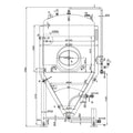 1000L Conical Fermenter (pressurisable, jacketed)