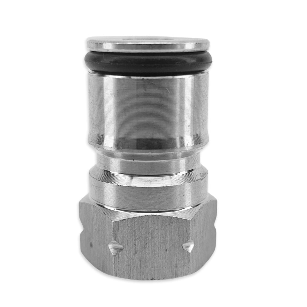 The gas posts have a score/strike on them to identify them.