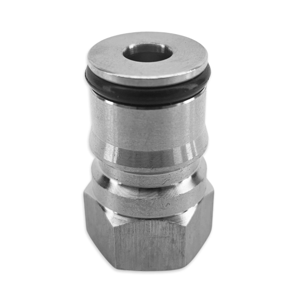 The liquid posts do not have a score on them. They are smooth at the base.