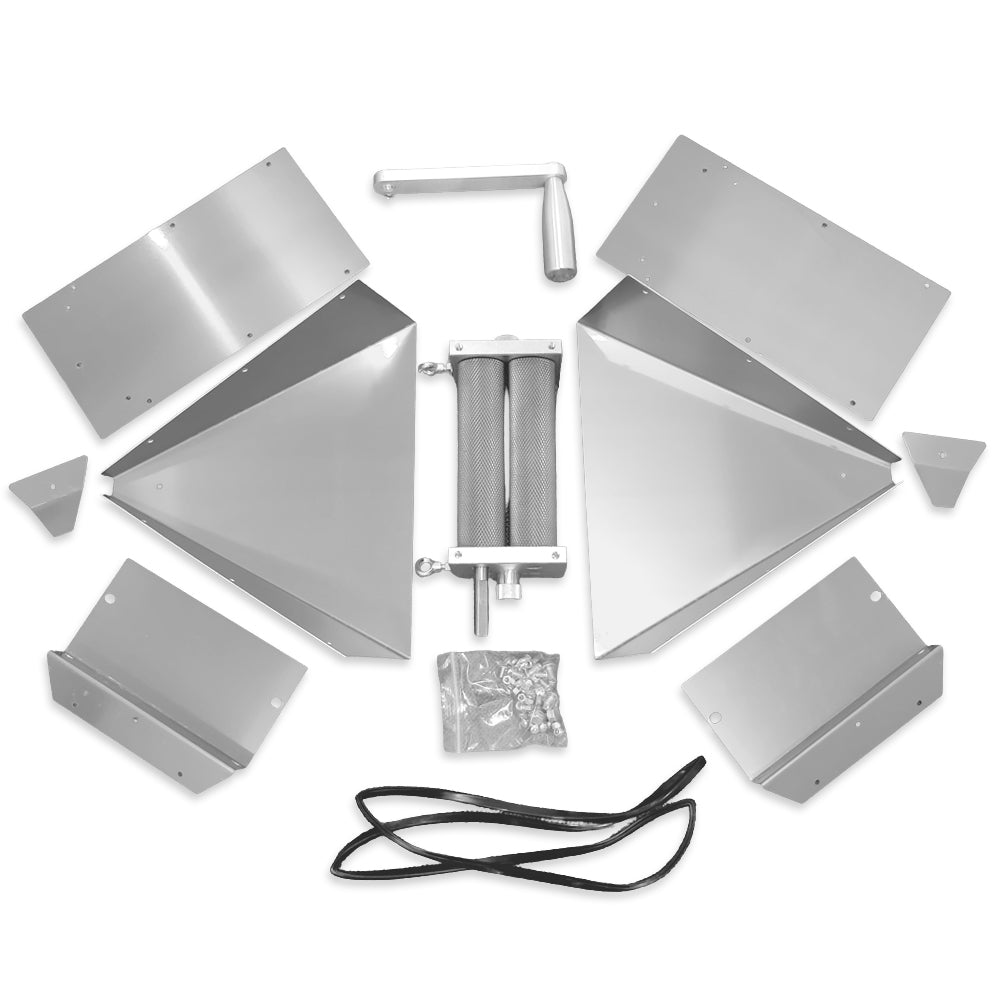 Complete set in parts around the malt muncher 3 mill roller.