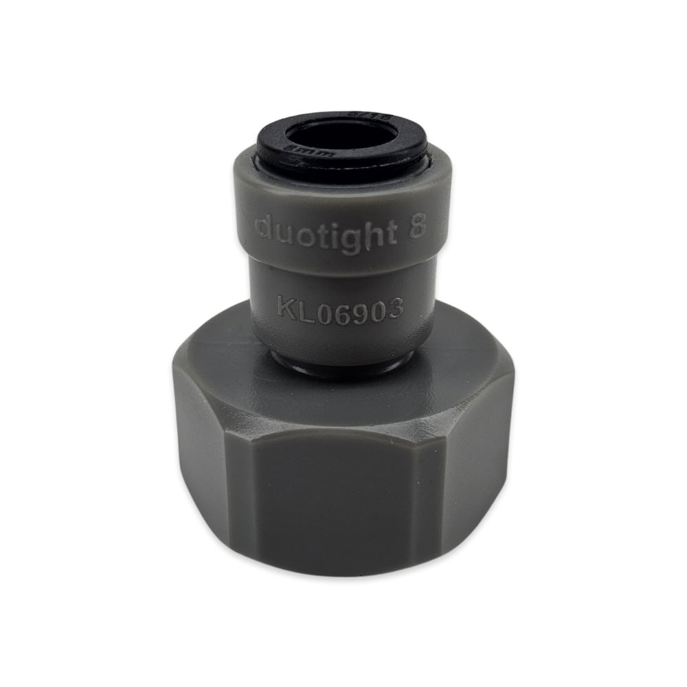 This straight joiner is suitable for our EVABarrier Beer & Gas hosing in 4mm ID & 5mm ID line or most lines with 8mm outer diameter.