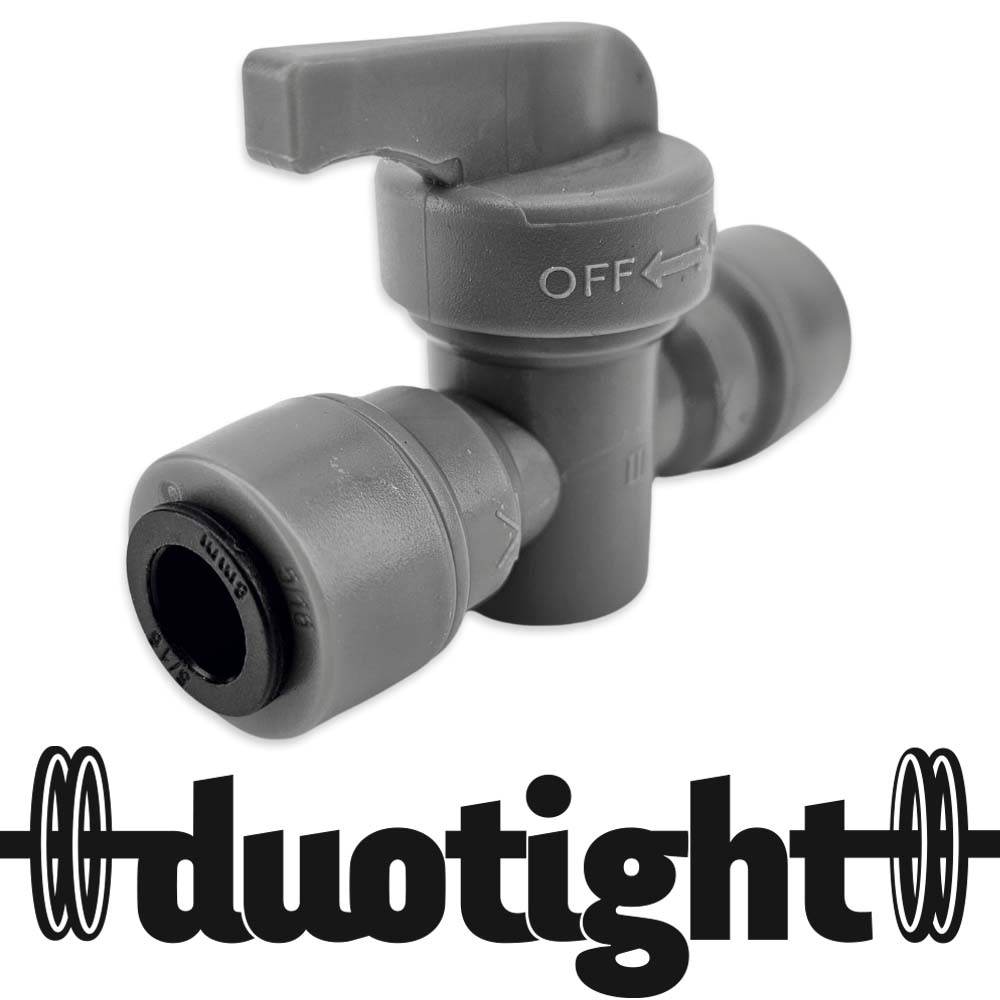 duotight – 8mm (5/16”) Female Ball Valve/Shut Off Valve