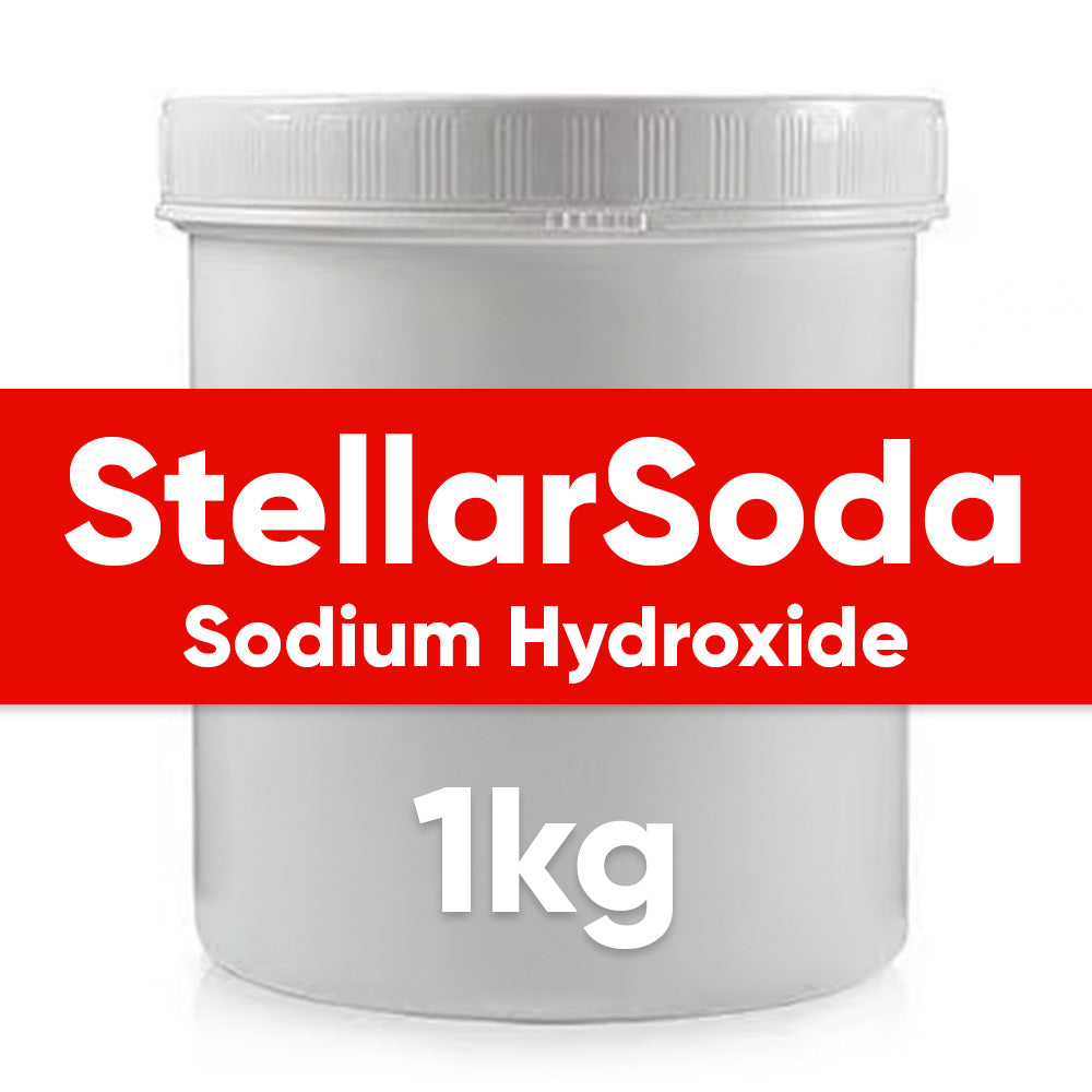 Sodium Hydroxide (AKA Caustic Soda) is frequently used as an industrial cleaning agent where it is often called "Caustic".