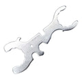 This hand and inexpensive tool is what every home brew kegger should have in the toolbox.&nbsp; It's really useful for all the most common fittings that you are likely to see in the draft beer world.