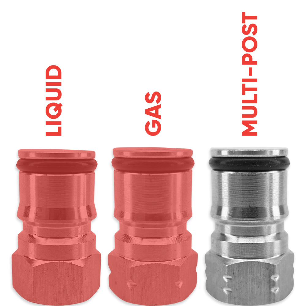 Cornelius Keg Type Multi-Post Ball Lock Post (19/32 Thread) Fits Liquid & Gas DC's