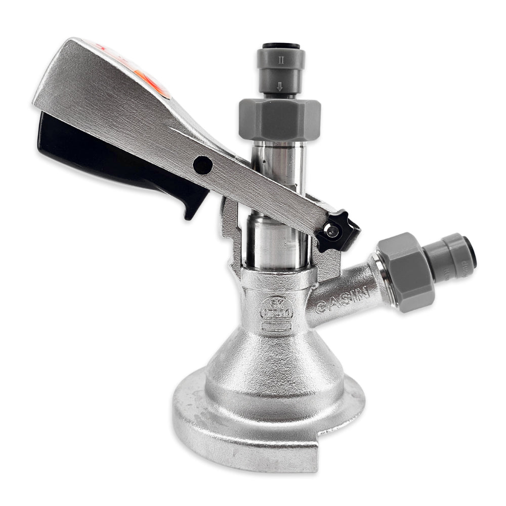 Commonly referred to as the "Slide On Coupler" or "German Slider" now with 8mm duotight push in fittings for a faster simpler connection. We highly reccomend using EVABarrier 4mm x 8mm or 5mm x 8mm with duotight fittings.&nbsp;