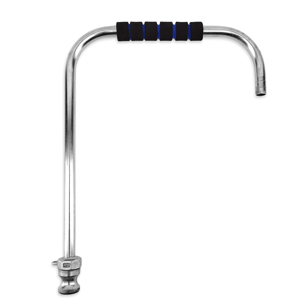 Recirculation Arm with Male Camlock. Suits KegLand Heavy Duty Silicone Hose 12.7mm