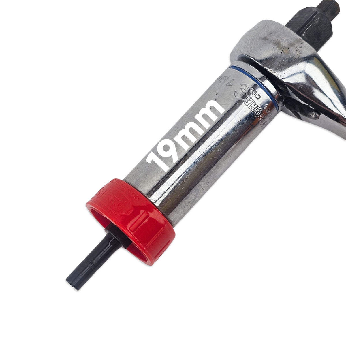 A 19mm Deep Socket can be used to tighten and untighten the carbonation cap from a FermZilla or bottle. 