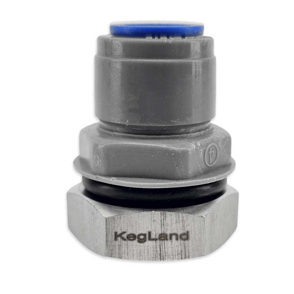 duotight - 9.5mm (3/8”) Female x  1/2  Male Thread Bulkhead (suits TempTwister)