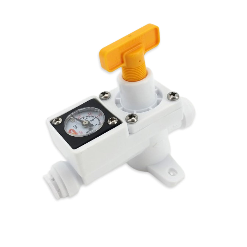 In Line Regulator Duotight Inline In Line Regulator - With integrated gauge for water or ...
