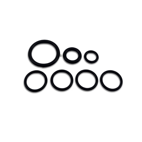 7 Piece o-ring kit for male k-lok or kinglok adapters.