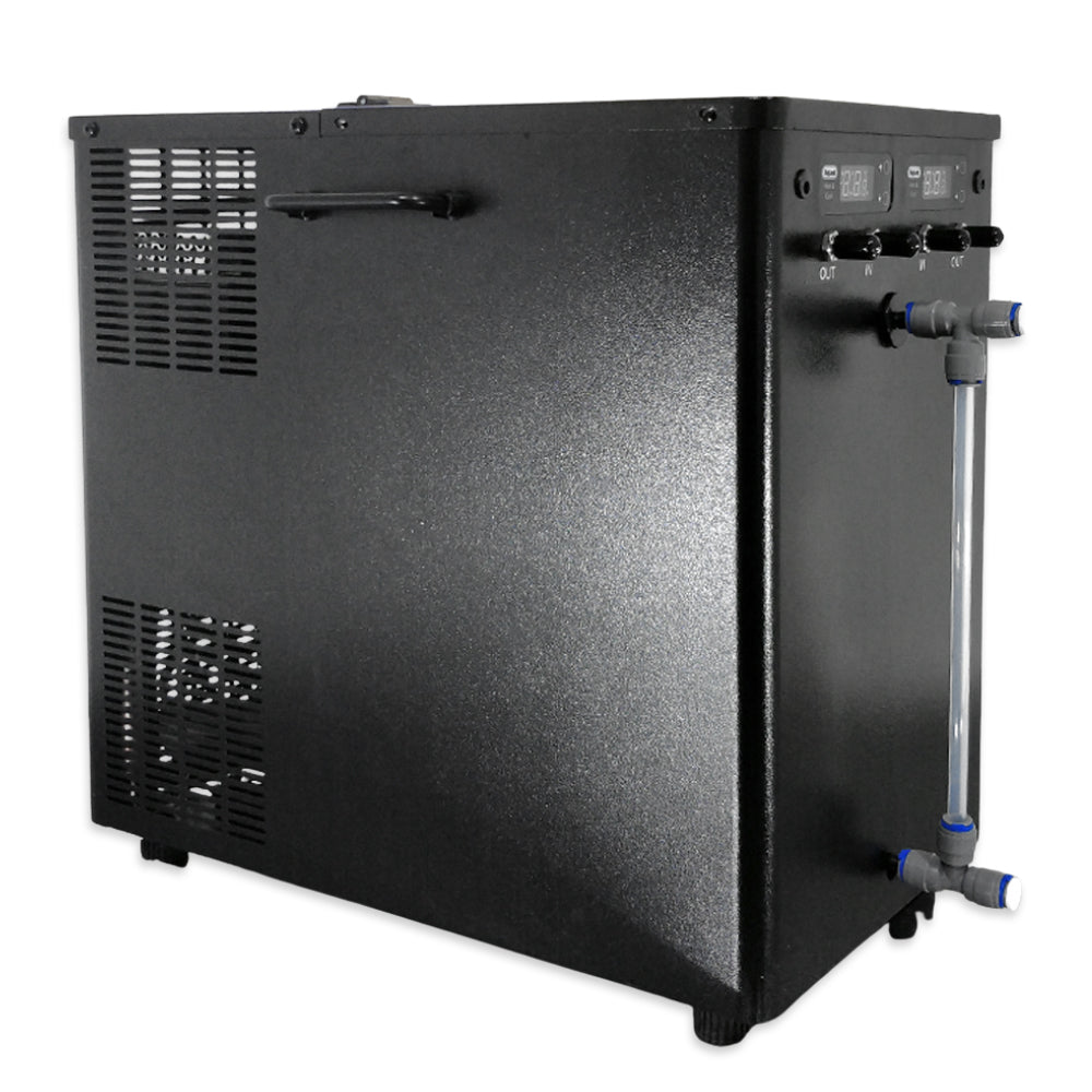 The Icemaster G20 is an efficient glycol chiller that has fantastic cooling performance. It's compact, quiet and ideal for a domestic environment.&nbsp;