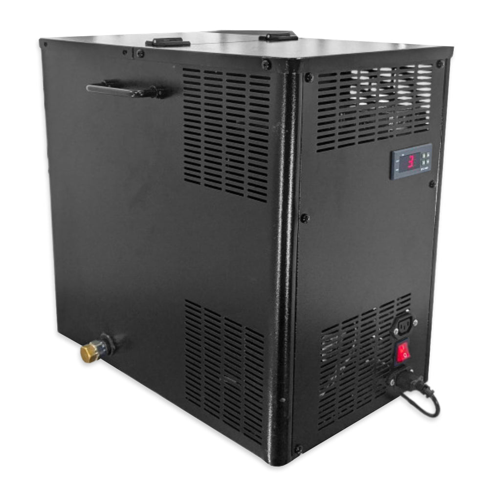 The Icemaster G20 is an efficient glycol chiller that has fantastic cooling performance. It's compact, quiet and ideal for a domestic environment.&nbsp;