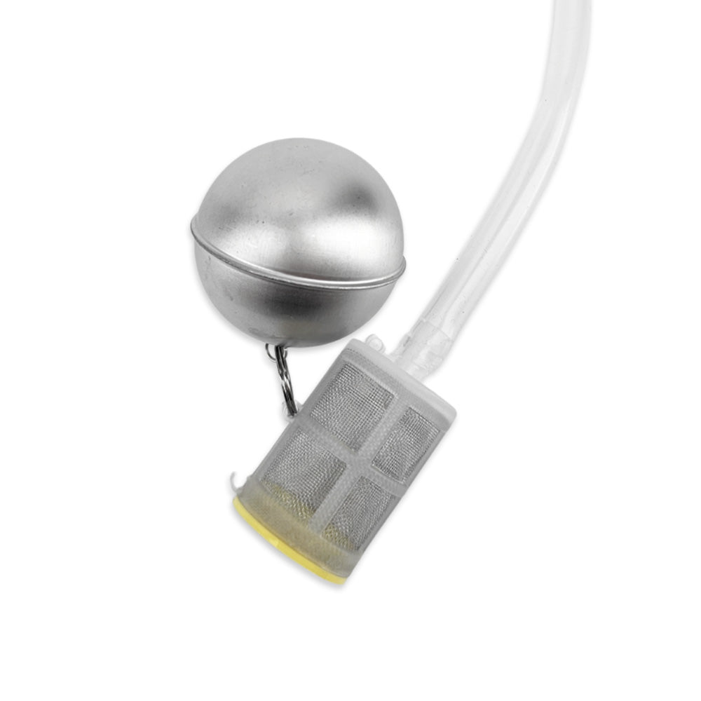 Simple design allows you to extract the clearest possible liquid in your pressure vessel with the added security of our new filter included. Weighted to 10g.