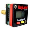 KegLand pressure gauge with digital display on a white background