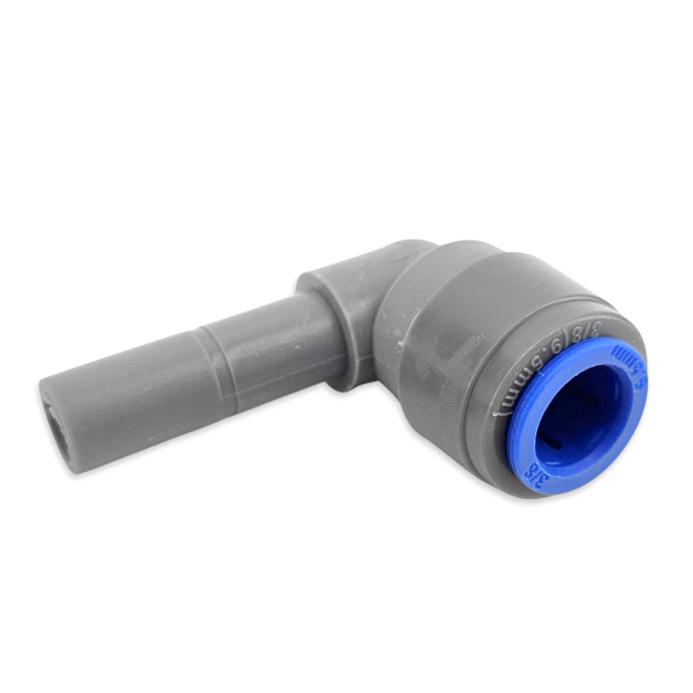 This elbow piece is suitable for our EVABarrier Beer & Gas hosing size 9.5mm (3/8") OD x 6.5mm (1/4") ID.