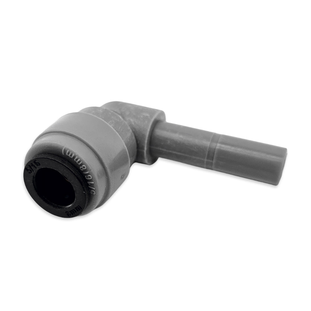 The perfect fitting for bending around tight corners, the 8mm duotight elbow uses two o-rings for superior performance and reliability.