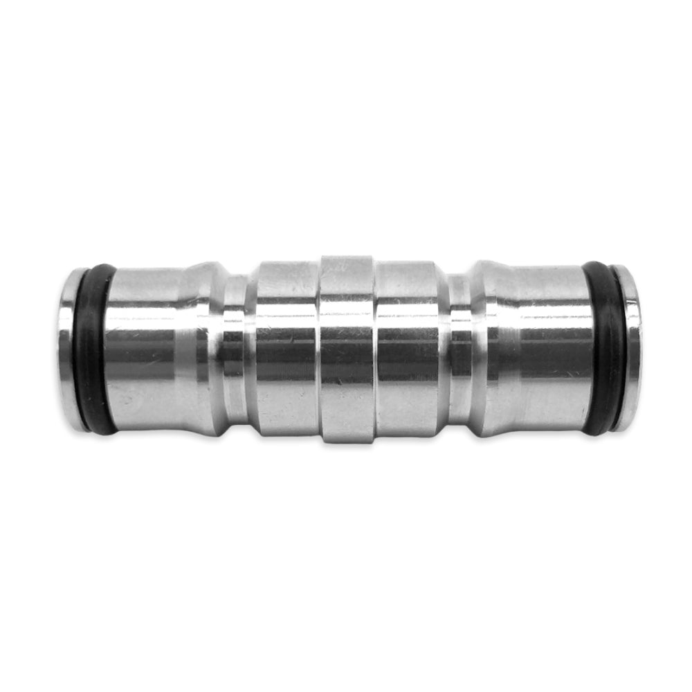 We've seen some nifty tricks of how people wash their Kegerator lines if they have multiple taps. This compact solution is going to make that routine cleaning day a breeze without having to swap disconnects to the cleaning keg/bottle or dismantling multiple ball locks. Just jump on the jumper post.