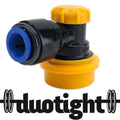 This all new ball lock disconnect sets a new bar! The integrated duotight design means you can connect your beer line directly.
