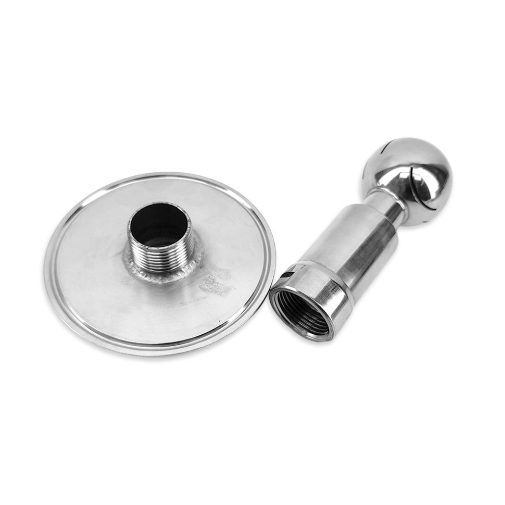 CIP Spray Ball Kit - 4 Inch TC x 1.5 Inch TC