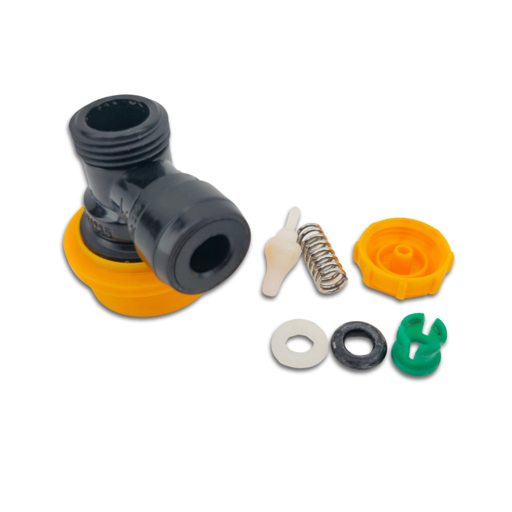 The incredibly small form factor allows for easy stacking of kegs. The new cap design ensures a pressure seal with just hand tightening&nbsp;and it can be completely taken apart for cleaning with no tools required