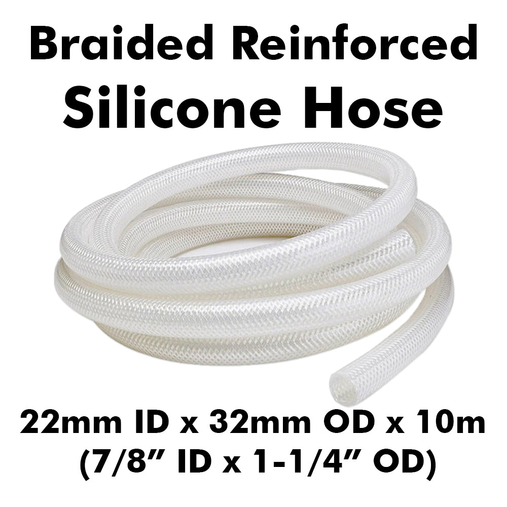 Commonly called the 1 inch (1") Brewery hose, this hose it more flexible than you think!