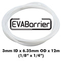 12 meters of Double Wall EVA Barrier 3mm ID x 6.3mm OD Beer Line / Gas Line hosing for a neat and tidy kegerator, keezer or cellar set up.