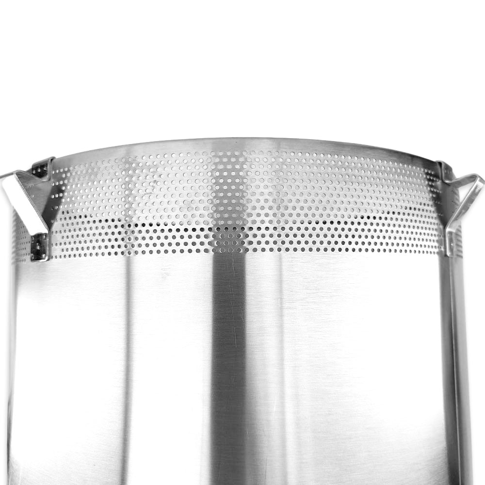 It is not suitable to be used with the current 65L DigiBoils. It has bottom perforations (Lauter Aid) to assist in sparging/lautering.