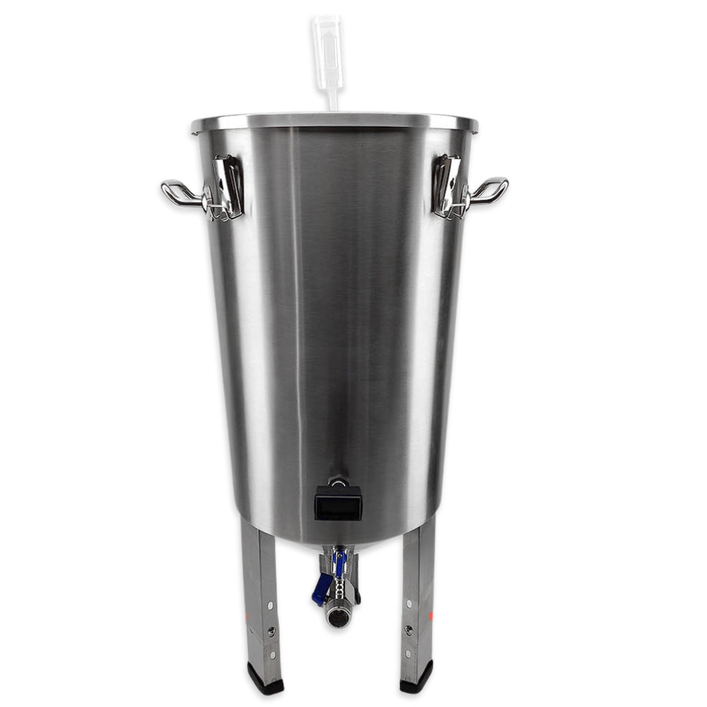 Extended legs on the 32L Conical Fermenter. Pushing 840mm high.