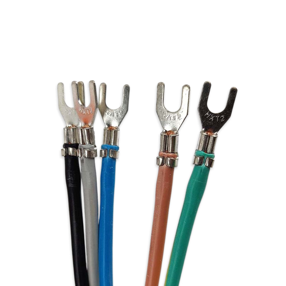 For rewiring instructions refer to the power conversion manual below. To be rewired by a qualified electrician.