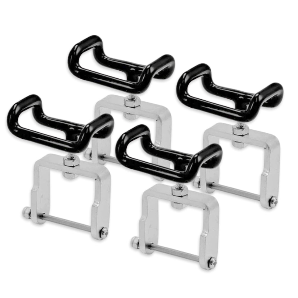 Set of four BrewZilla / DigiBoil 35L/65L Adjustable Lid Clamps. Primarily for distillation column balance and adjustment.