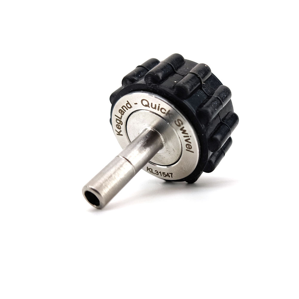 KegLand Quick Swivel Connector 1/2' x 6.35mm (1/4') Straight Barb (duo