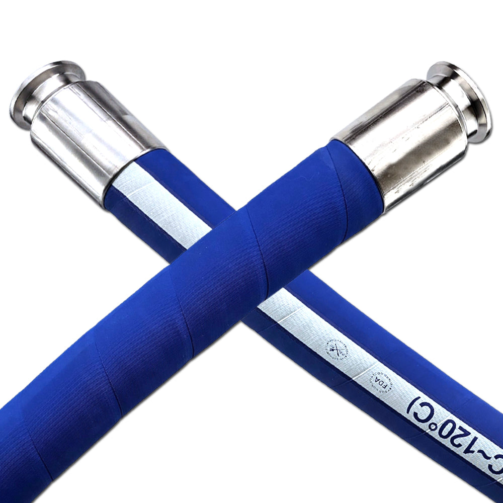 Brewery Suction & Delivery Hose (OD 38mm) 1m - 1.5 inch TC - KegLand