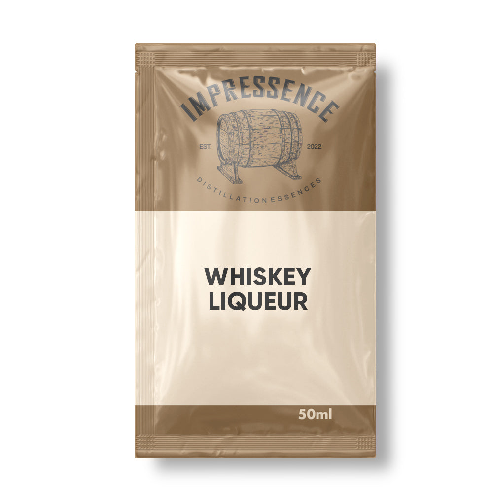 Impressence Distillation Essences - Whiskey Liqueur Spirit Flavouring - 50ml sachet.
