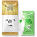 Add entire 50mL contents of Impressence - Sour Apple Liqueur Spirit Flavouring sachet to 600mL of 40% ABV Alcohol