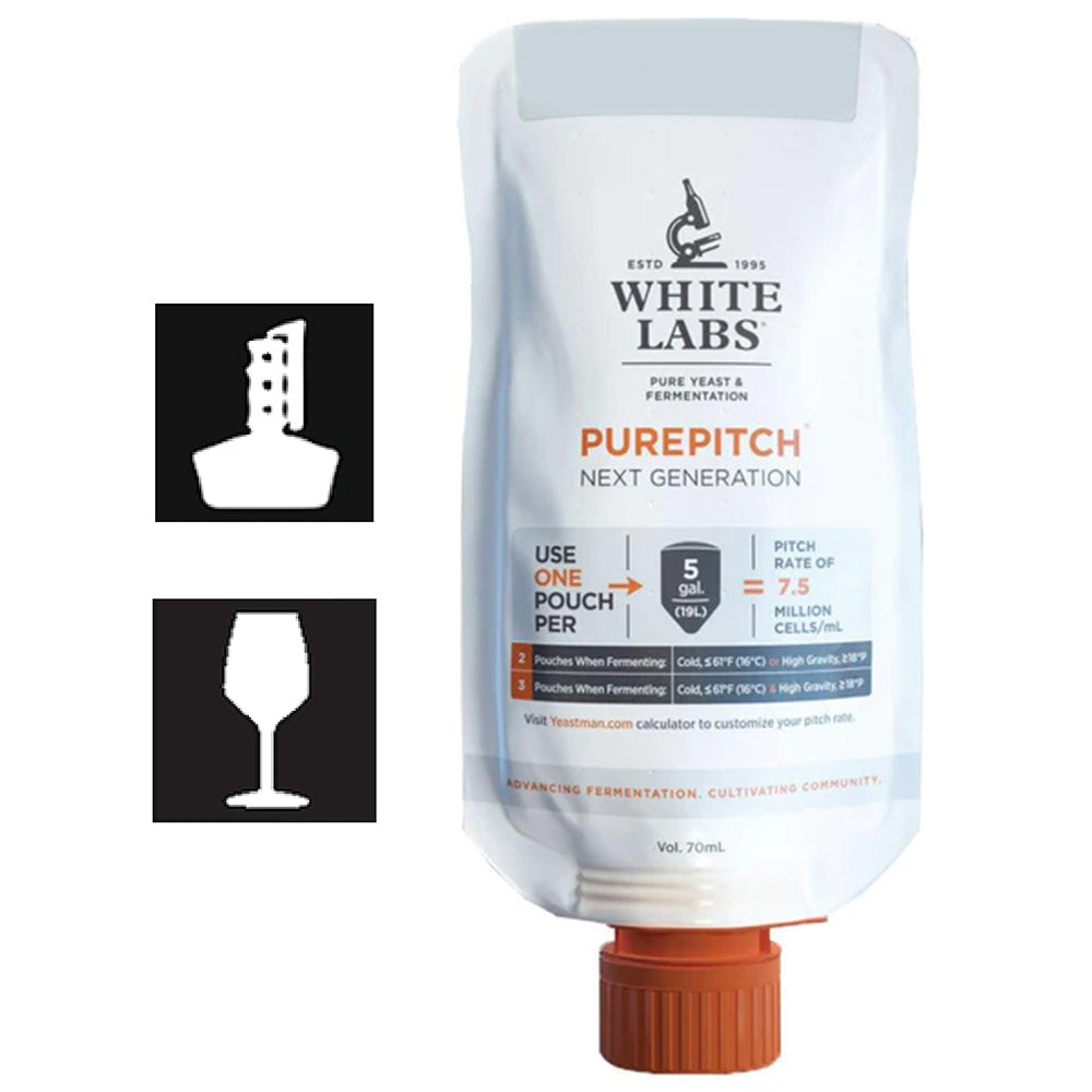 Pitch WLP720 like the pro's with White Labs PurePitch Next Generation. Includes the commercial recommended pitching rate so no starter is needed.